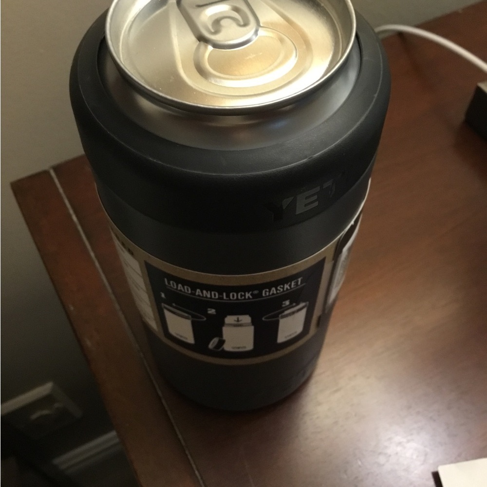 YETI Rambler 16 oz. Colster Tall Can Insulator for Tallboys & 16 oz. Charcoal - Picture 5 of 6